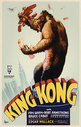 King Kong original movie poster 1933