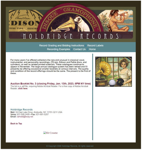 Holdridge Website