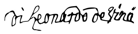 Leonardo da Vinci Signature