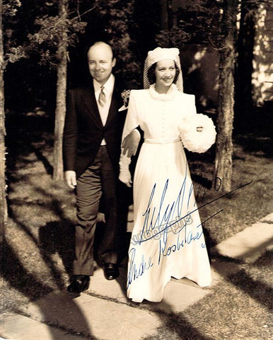 Lily Pons & Andre Kostelanetz Signed Photograph 