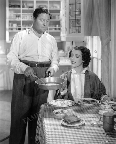 Lily Pons with Jack Oakie in Hitting a New High 1937