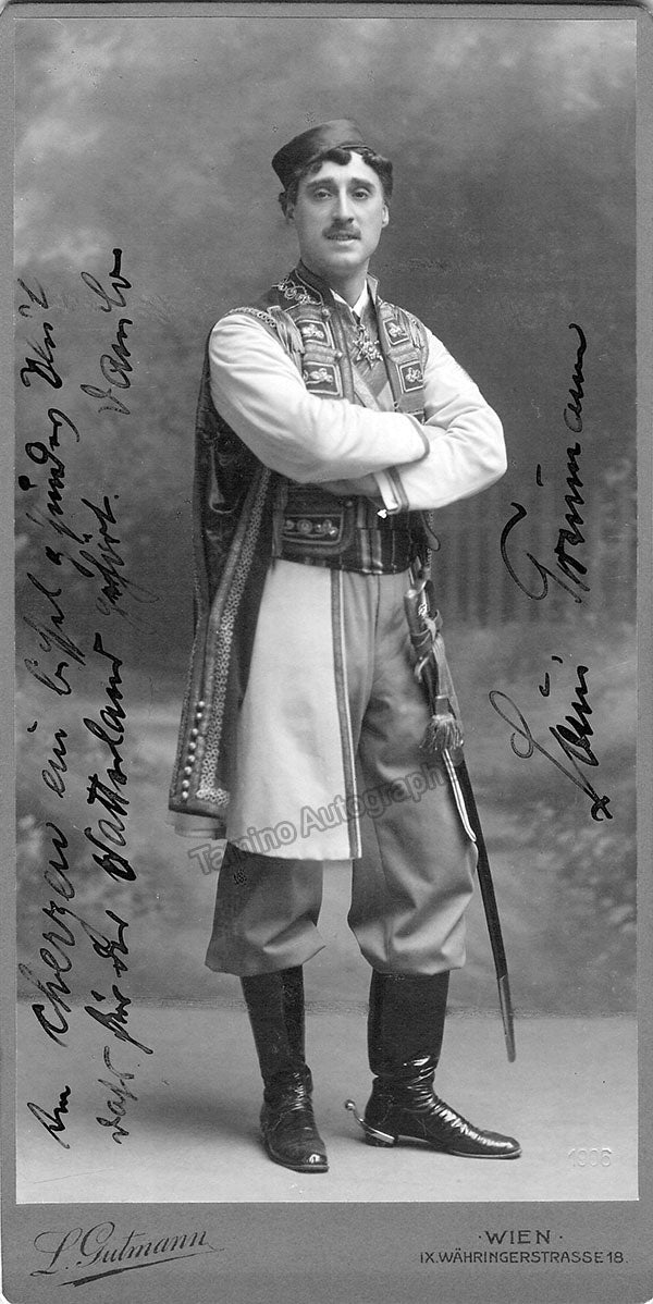 Louis Treumann in The Bartered Bride 