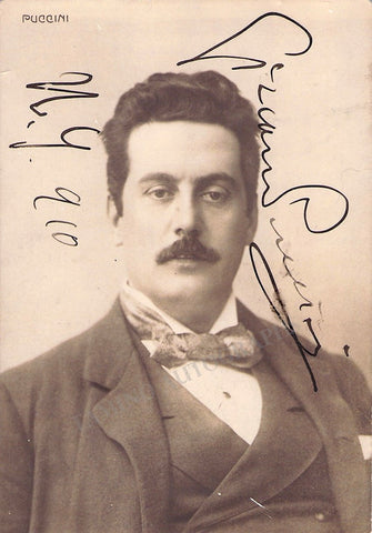 Giacomo Puccini Photograph