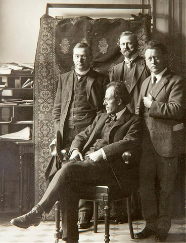 Mahler, Mengelberg, Dopper, and Freijer at Concertgebouw 1909