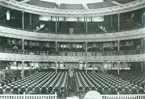 Manhattan Opera House -Internal View, 1906