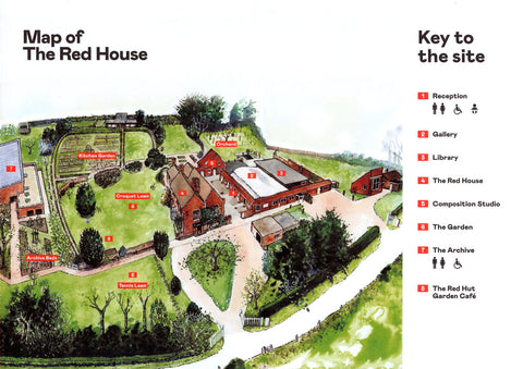 Map of The Red House