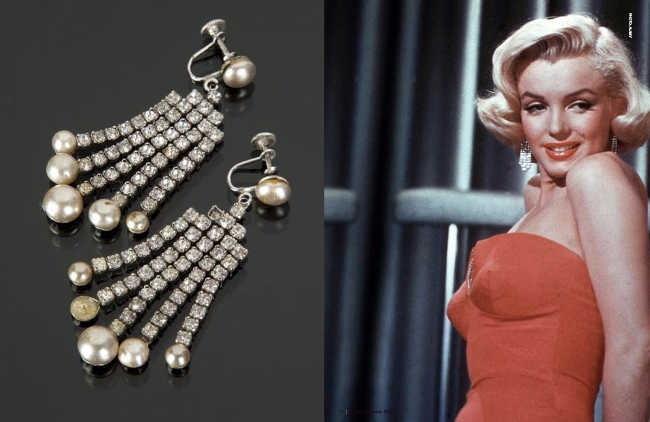 The “How to Marry a Millionaire” costume jewellery earrings