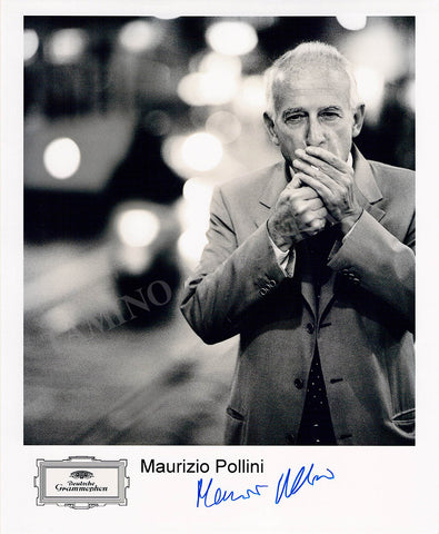 Maurizio Pollini Autograph