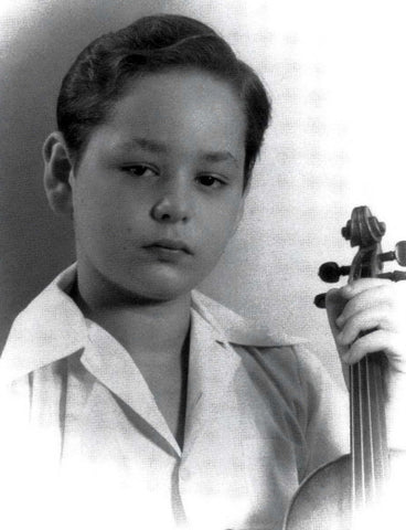 Michael Rabin at age 10