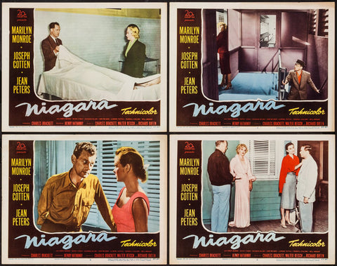 Niagara 1953 original lobby cards