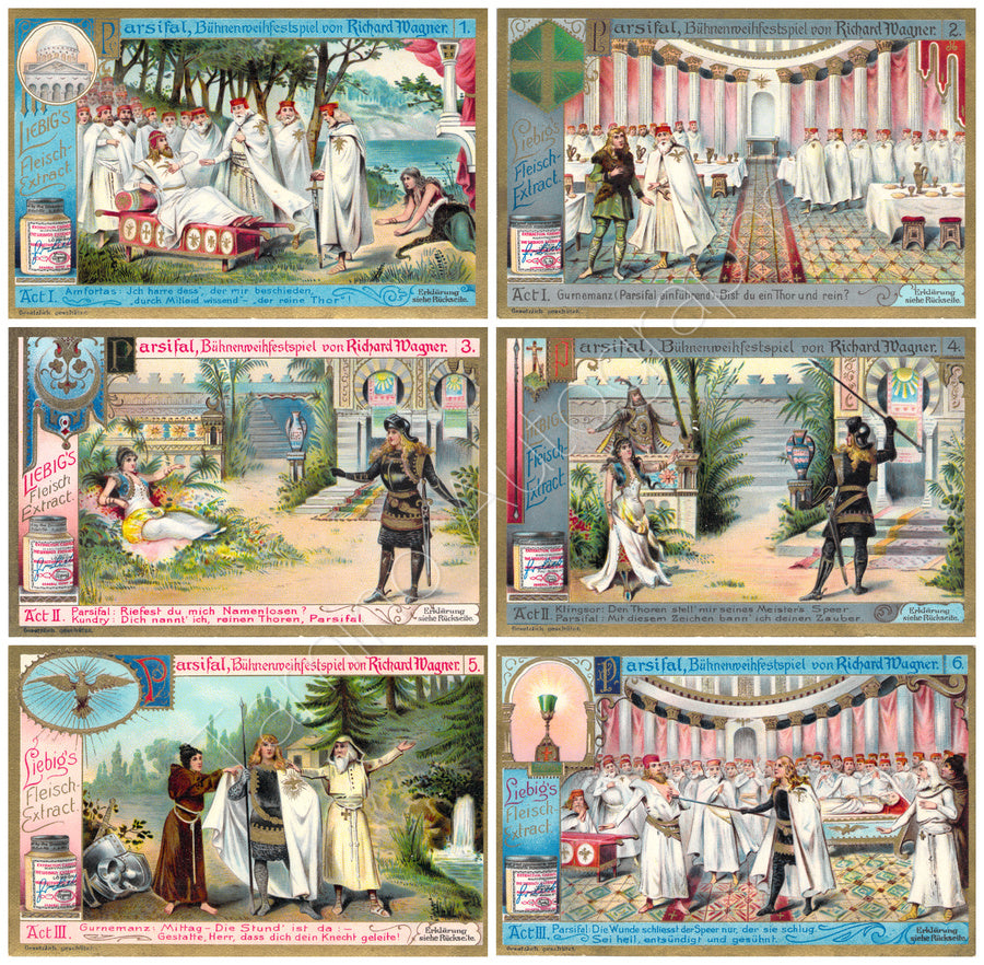 Parsifal 1904 - Liebig Cards