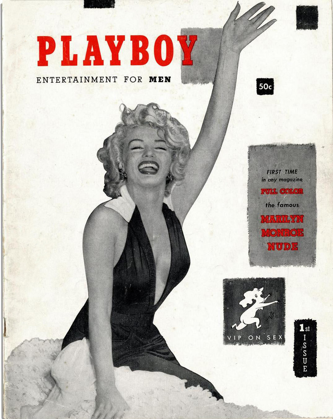 Playboy magazine with Marilyn Monroe 1953