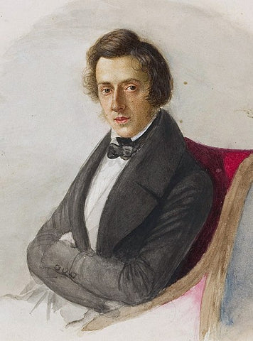 Portrait of Chopin by Wodzinska