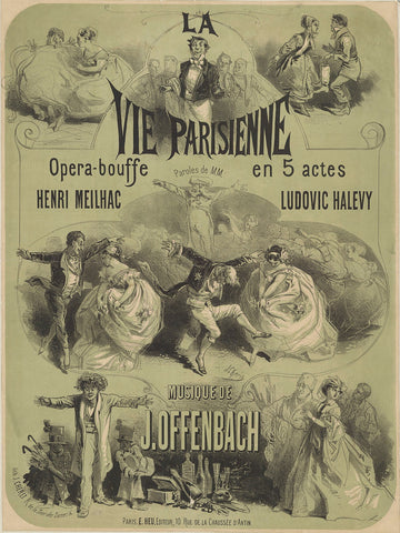 Poster for La Vie Parisienne