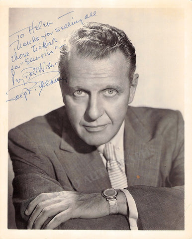 Ralph Bellamy Signed Photograph