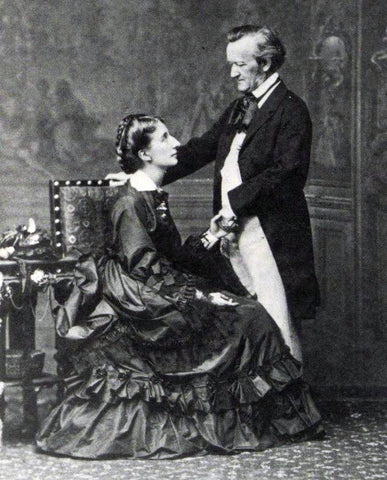 Richard Wagner and Cosima in 1872