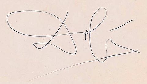 Salvador Dali - Alternate Signature