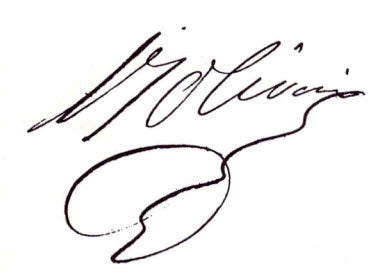 Simon Bolivar Signature