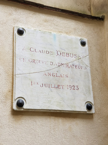 The Claude Debussy House-Museum Plaque