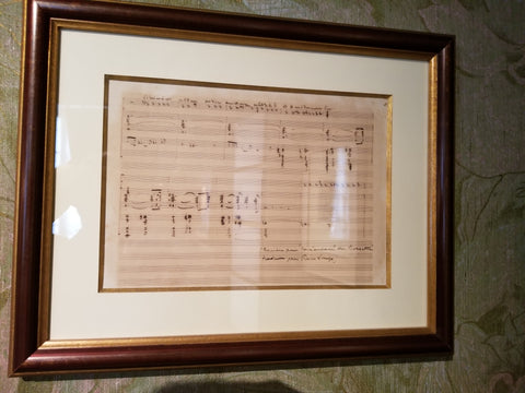 The Claude Debussy House-Museum MAnuscript