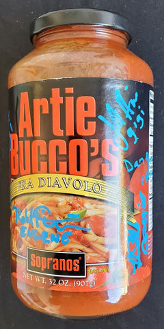 The Sopranos signed Artie Bucco's Pasta Sauce