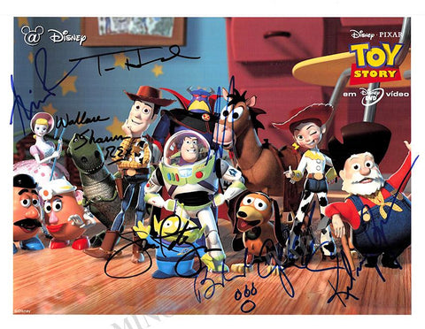 Toy Story Photograph Signed by All