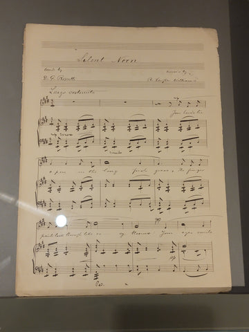 Vaughan Williams manuscript score