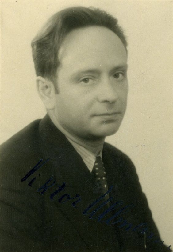 Viktor Ullmann signed photo