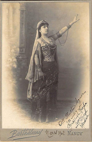Giuseppina Broglia inscribed autograph
