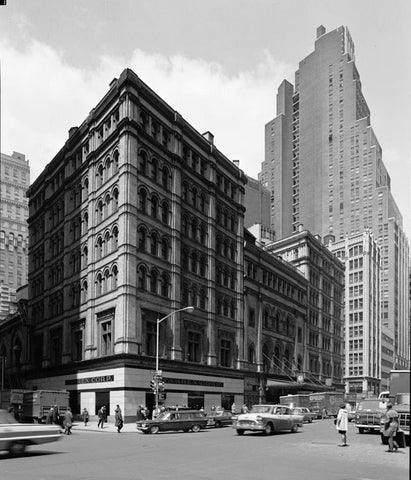 Met Opera Exterior View by the 1960s