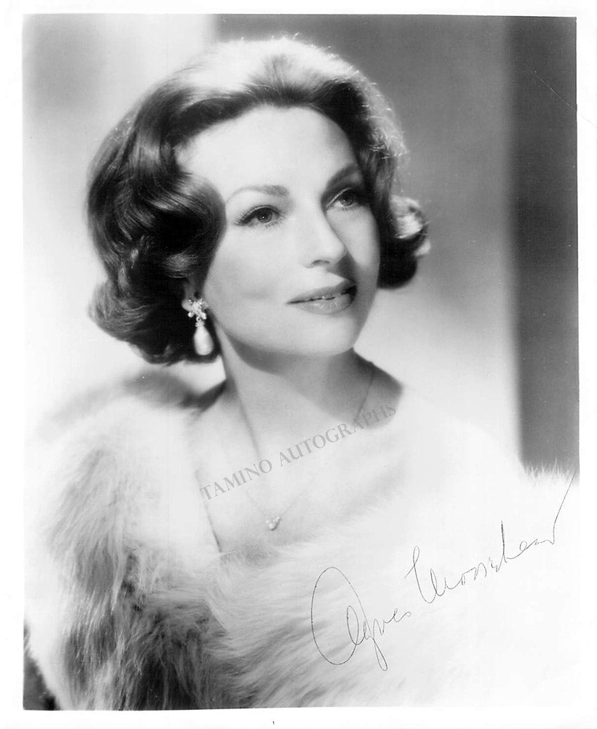 Agnes Moorehead Autograph Signed Photograph – Tamino