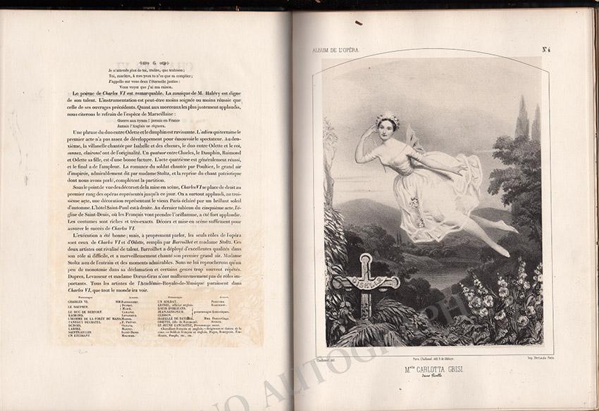 Album de L`Opera 1845 – Tamino