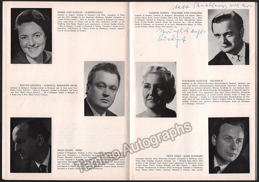 Bayreuth 1963-64-67 - Personnel of the Bayreuth Festival Guide – Tamino