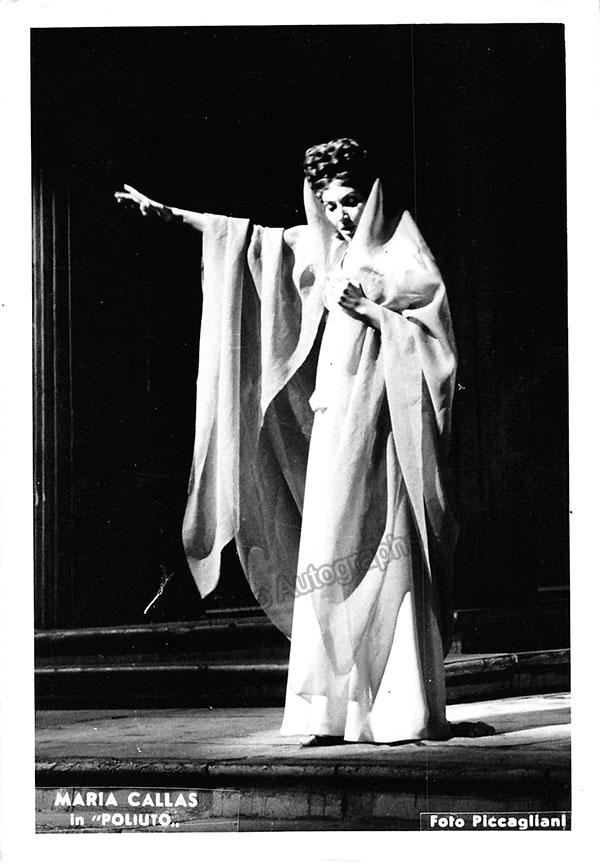 Callas, Maria - Lot of 22 Unsigned Photos La Scala – Tamino