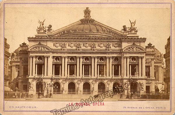 Opera Theaters Paris - Vintage Cabinet Photos – Tamino