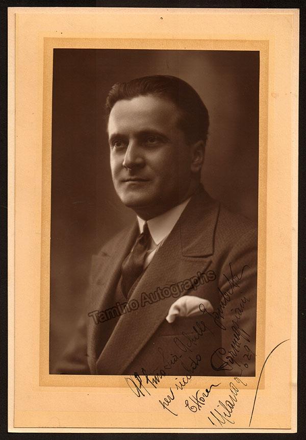 Parmeggiani, Ettore - Signed Photo 1929 – Tamino