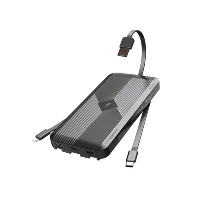 iWalk Scorpion Air Mag 10000mAh Power Bank - Black