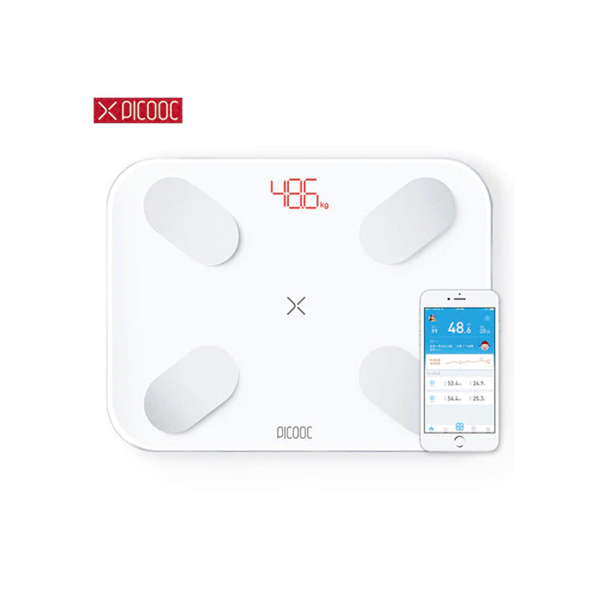 Buy X Picooc Smart Body Analyser S1 Pro scale Bluetooth at Best Prices in  Qatar