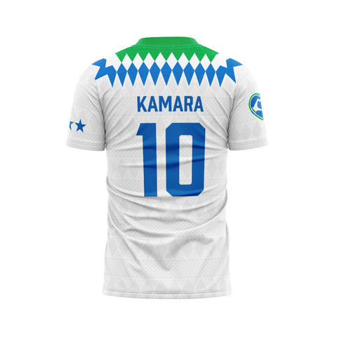 back of Jersey with Kamara 10