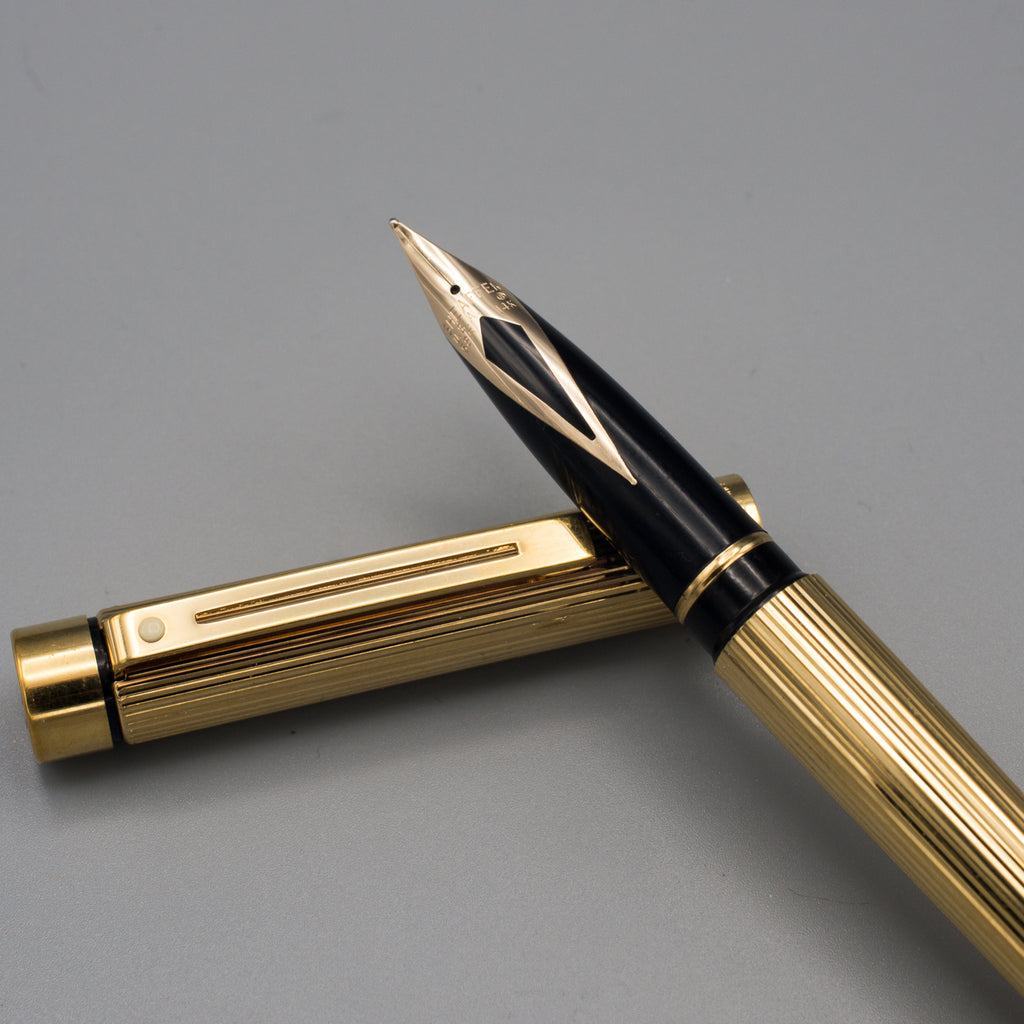 wit instructeur Dictatuur Sheaffer Targa 1005 (Gold Plated) – Fifteen Pens
