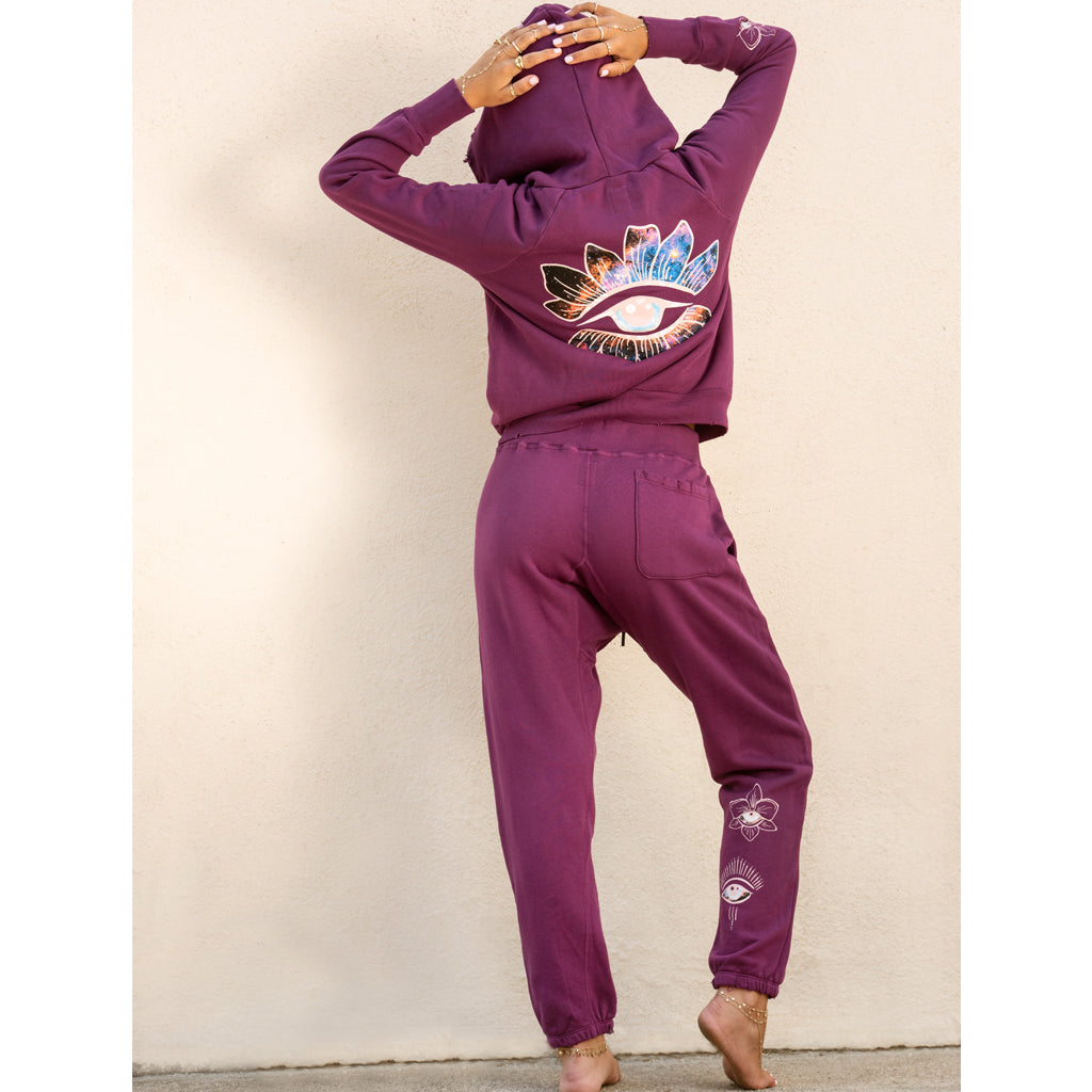 NSF x JA SWEATSHIRT AMETHYST