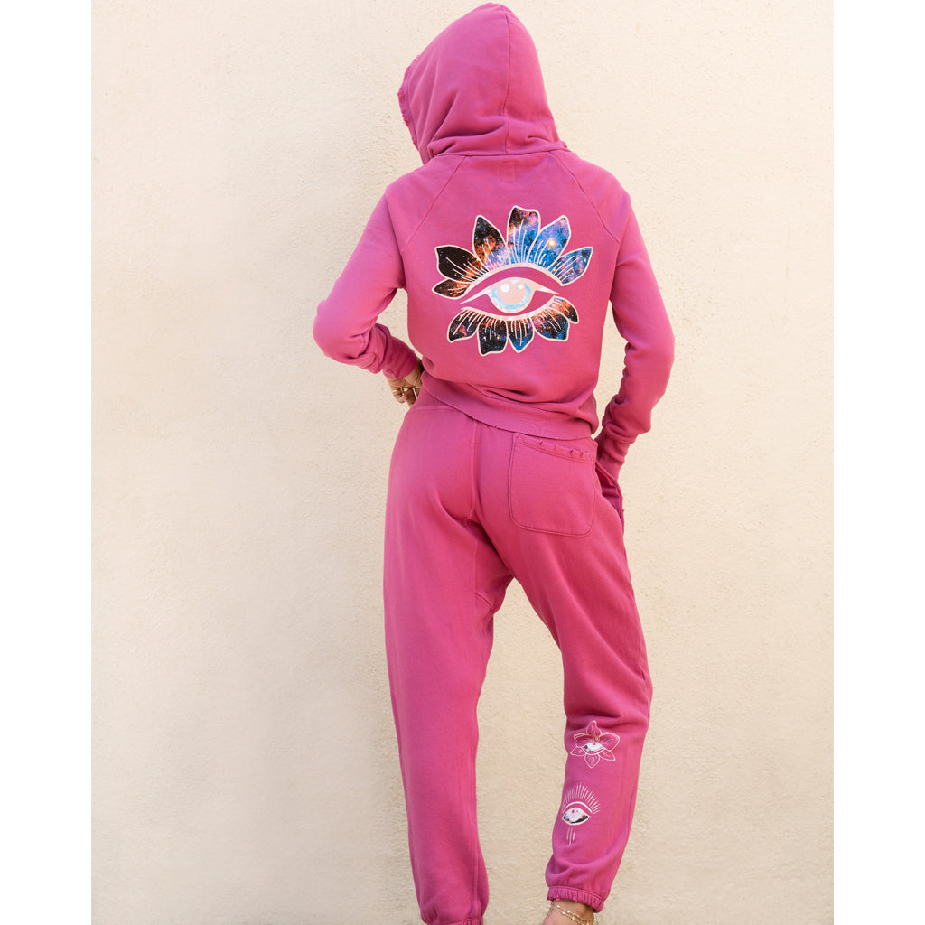 NSF x JA SWEATSHIRT MAGENTA