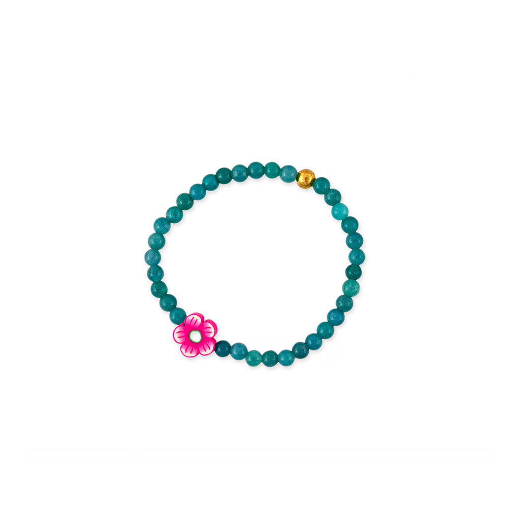 ZOE AICHE BEADED FLOWER BRACELET