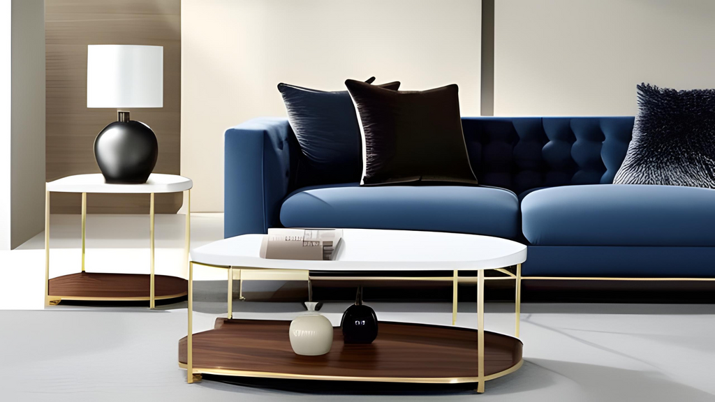 Accentuate with Side Tables and Lamps - Expert Tips on Decorating Your L-Shape Sofa