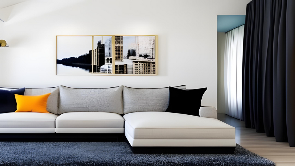 Personalize with Wall Art - Expert Tips on Decorating Your L-Shape Sofa