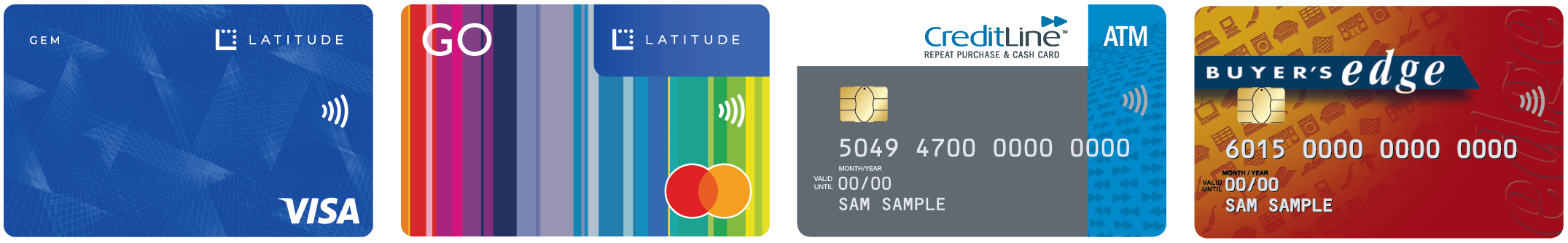 Acceped Latitude Interest Free Cards