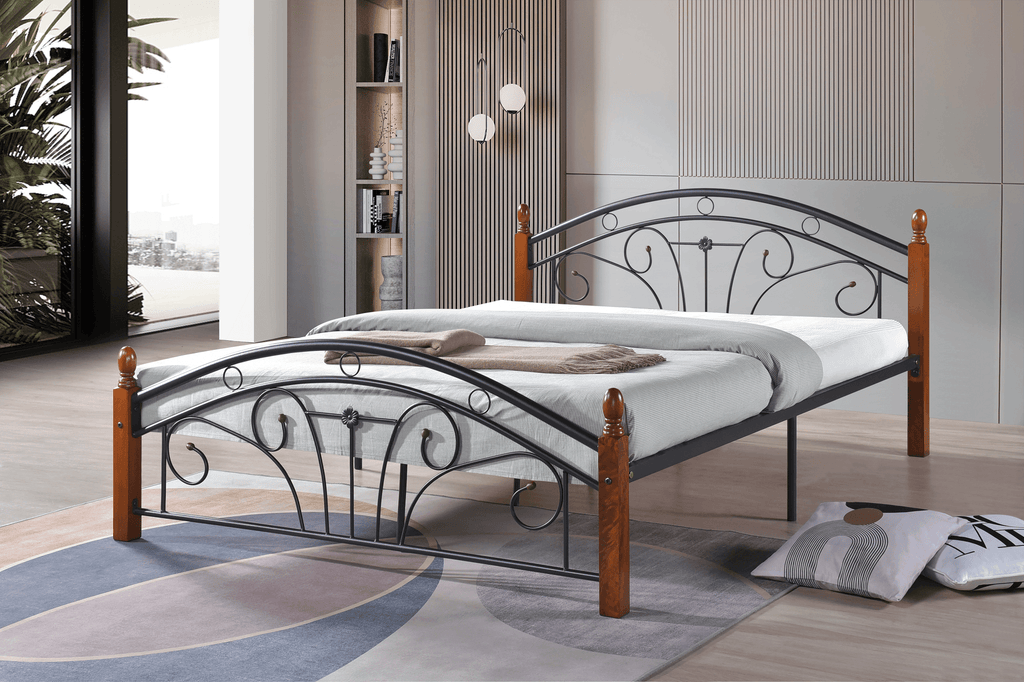 Nove Metal Bed Frame - The A2Z Furniture