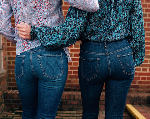 How to Buy the Best Fitting Jeans, denim modeled