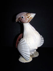 Statuette canard coquillage