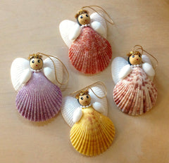 Des anges en coquillages